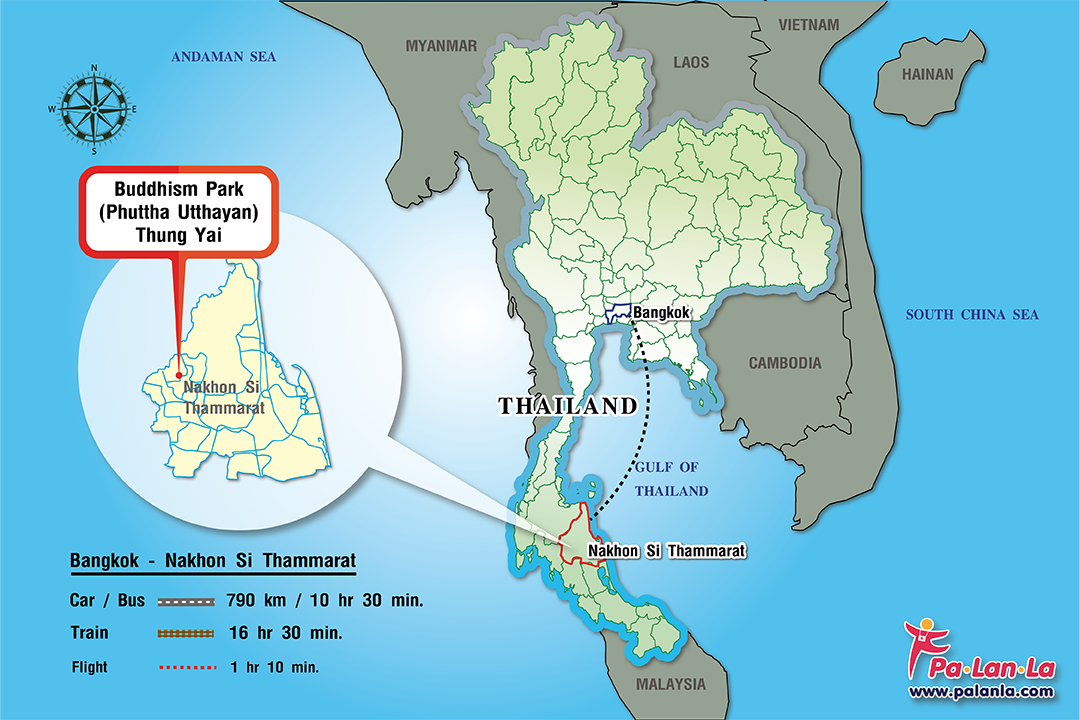 Buddhism Park (Phuttha Utthayan) Thung Yai